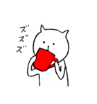 猫たち。冬。（個別スタンプ：32）