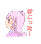パステルで可愛い恋するハートの女の子（個別スタンプ：15）