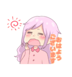 パステルで可愛い恋するハートの女の子（個別スタンプ：31）
