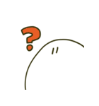 まあるいなにか（個別スタンプ：5）