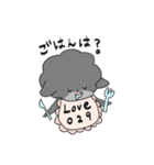 黒プーあんこちゃん（個別スタンプ：4）