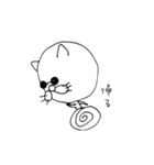 ネコサン・グラス（個別スタンプ：6）