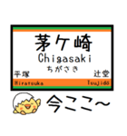 東海道線(東京-熱海)気軽に今この駅！（個別スタンプ：10）