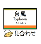 東海道線(東京-熱海)気軽に今この駅！（個別スタンプ：37）