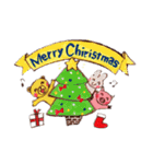 はっぴークリスマス！すたんぷ（個別スタンプ：1）
