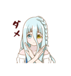 オッドアイ少女（個別スタンプ：2）