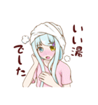 オッドアイ少女（個別スタンプ：8）