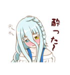 オッドアイ少女（個別スタンプ：13）