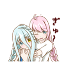 オッドアイ少女（個別スタンプ：31）