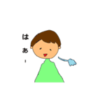 色々な髪型の女の子と男の子（個別スタンプ：19）