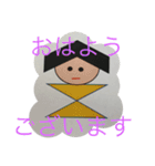 つみきみたいな女の子（個別スタンプ：3）