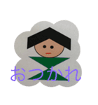 つみきみたいな女の子（個別スタンプ：4）