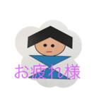 つみきみたいな女の子（個別スタンプ：5）