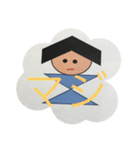 つみきみたいな女の子（個別スタンプ：17）