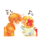 12にんのこびととリッキー（個別スタンプ：34）