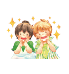 12にんのこびととリッキー（個別スタンプ：36）