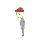 キャップ少年（個別スタンプ：1）
