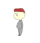 キャップ少年（個別スタンプ：3）