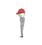 キャップ少年（個別スタンプ：6）