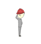 キャップ少年（個別スタンプ：7）