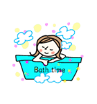 秋冬の女の子（個別スタンプ：33）