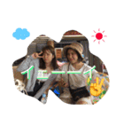ちょいぽちゃ4人集（個別スタンプ：1）
