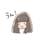 ぱっつん女の子。（個別スタンプ：7）