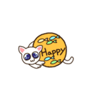 ユーモラスな猫たちの日常の物語（個別スタンプ：6）