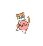 ユーモラスな猫たちの日常の物語（個別スタンプ：7）