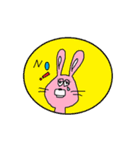 円の中の動物たち（個別スタンプ：2）