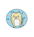 円の中の動物たち（個別スタンプ：17）
