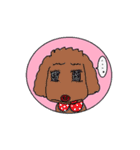 円の中の動物たち（個別スタンプ：21）