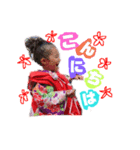 琴菜の七五三（個別スタンプ：8）