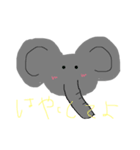 きらく色どうぶつ（個別スタンプ：4）