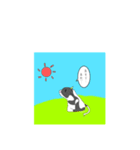おなかゆるゆるモーモーさん（個別スタンプ：4）