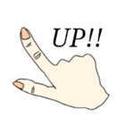 handサインスタンプ（個別スタンプ：5）