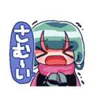 冬と何らかと女の子のスタンプ（個別スタンプ：9）