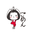 のんきな少しおしゃれな彼女（個別スタンプ：13）