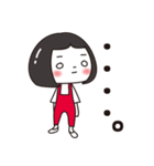 のんきな少しおしゃれな彼女（個別スタンプ：15）