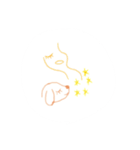 爽やかな女性スタンプ（個別スタンプ：5）