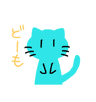 表情が無い猫（個別スタンプ：1）