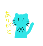 表情が無い猫（個別スタンプ：4）