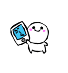伝わる白い気持ち（個別スタンプ：30）
