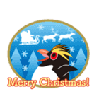 クリスマスと年末に使えるイワトビペンギン（個別スタンプ：2）