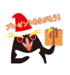 クリスマスと年末に使えるイワトビペンギン（個別スタンプ：6）