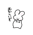ゆるふわ。らくがきうさちゃん（個別スタンプ：13）