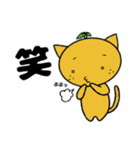 ミカンねこ（個別スタンプ：14）