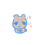 ひねくれくま。（個別スタンプ：4）