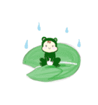 子供目線の何気ない日常（個別スタンプ：12）