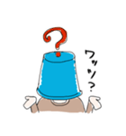 どっかのバケツ（個別スタンプ：16）